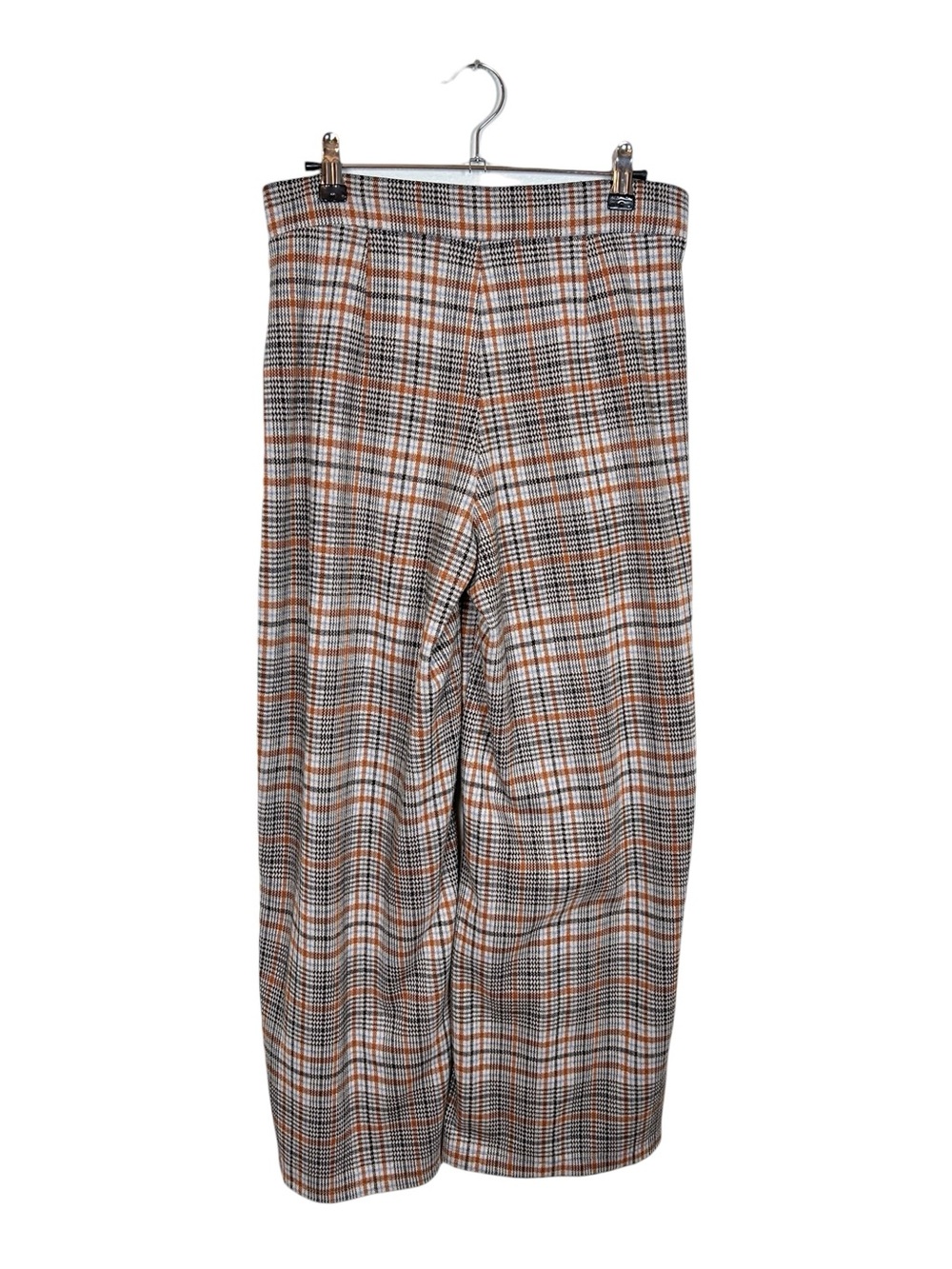 Anthropologie Maeve Wide-Leg Plaid Trousers - Picture 4 of 10